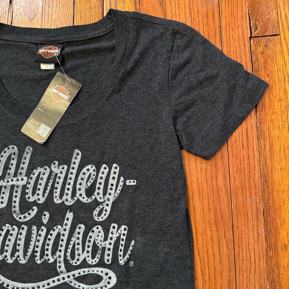 Women’s Harley-Davidson Bedazzled T-Shirt - Picture 6 of 10